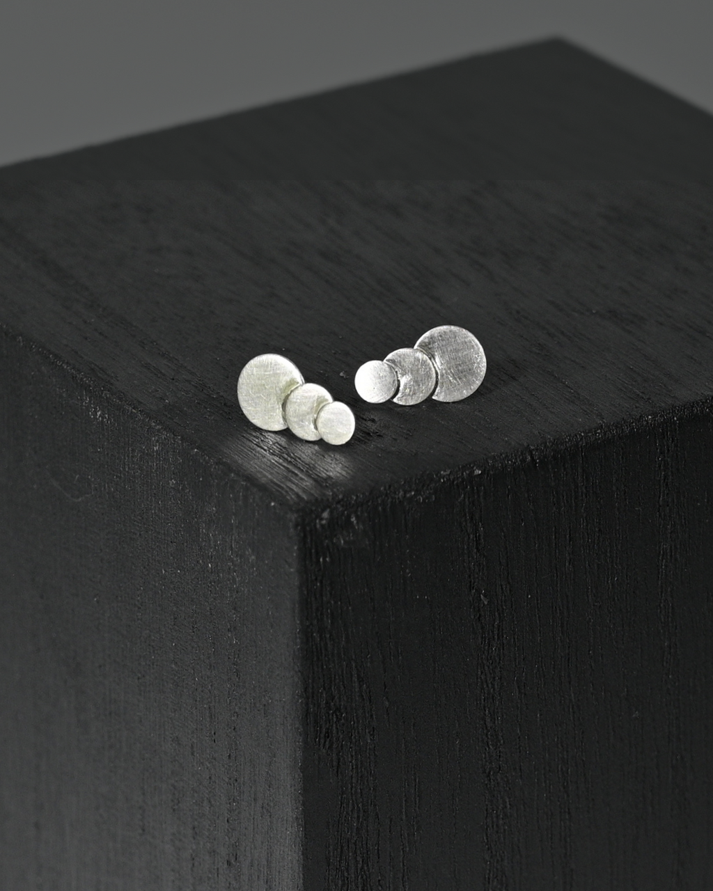 Triple circle earring