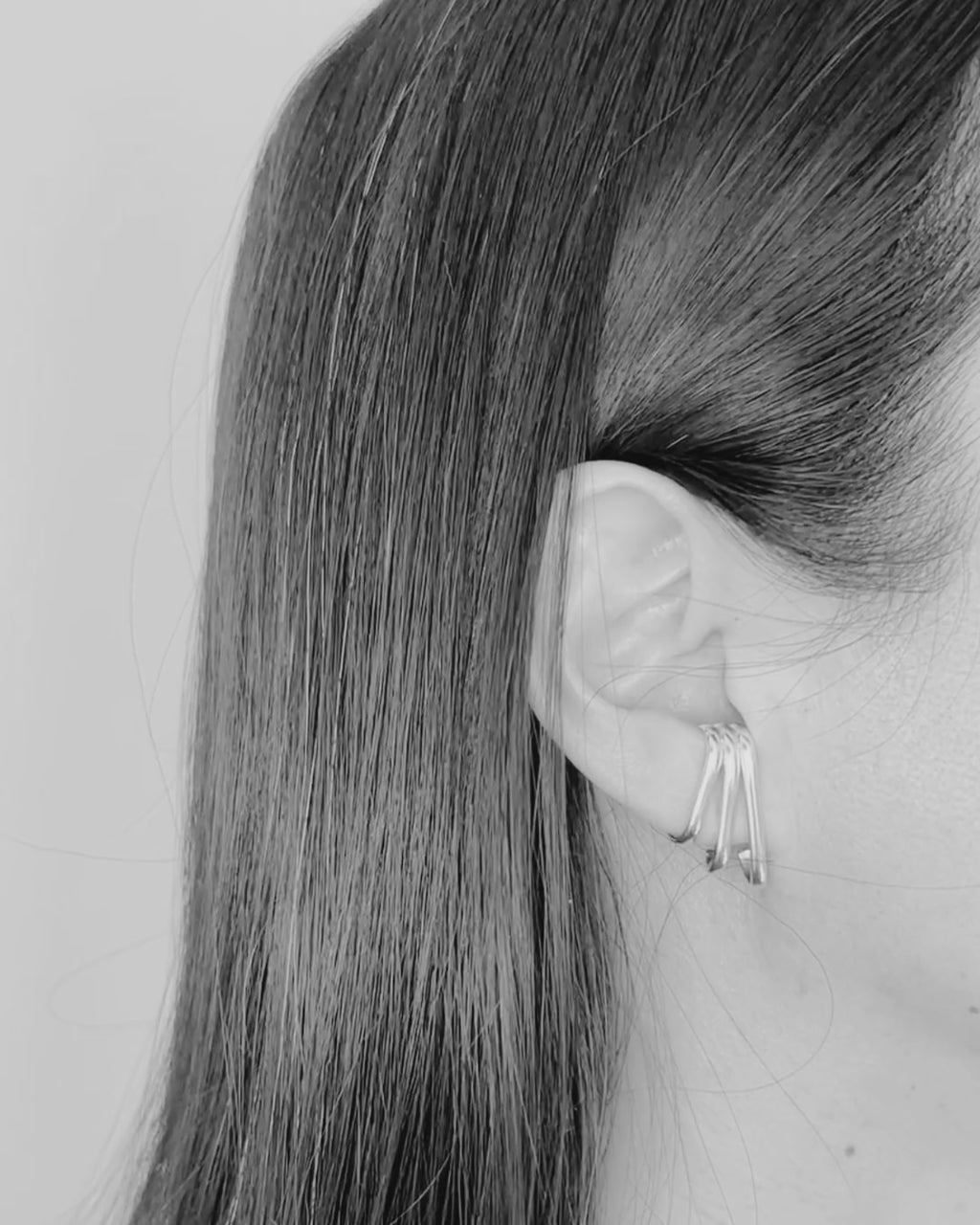 Triple earlobe cuff